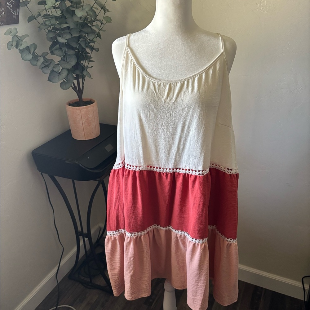 SHEIN colorblock summer dress